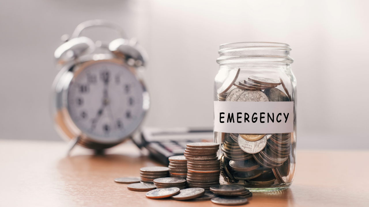Adobe Stock - Emergency Coin Jar w/ Alarm Clock