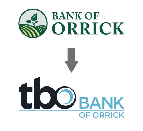 Bank of Orrick is now TBO Bank