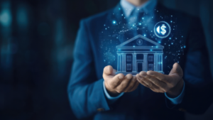 Adobe Stock - Man using Digital Banking