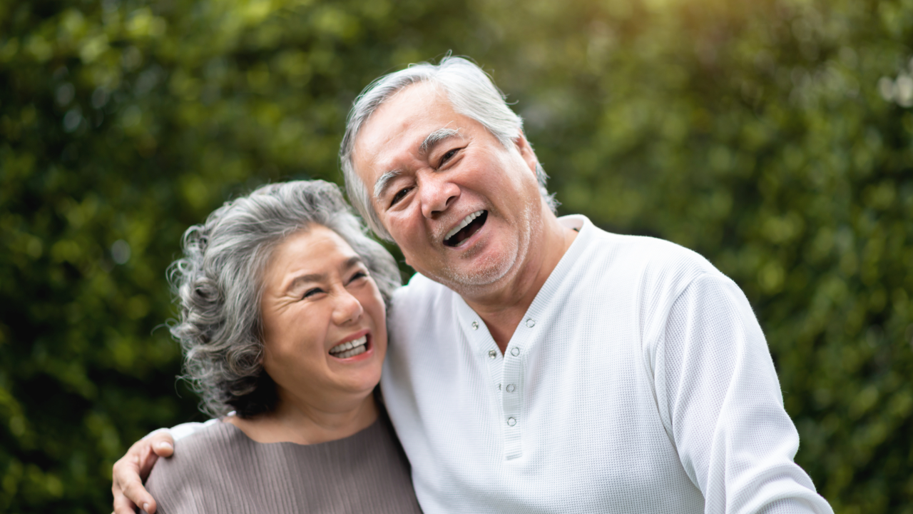 Adobe Stock - Senior couple smiling